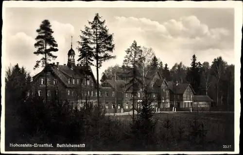 Ak Hohenstein Ernstthal Landkreis Zwickau, Blick auf Betlehemstift