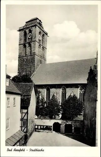 Ak Bad Hersfeld in Hessen, Blick auf die Stadtkirche