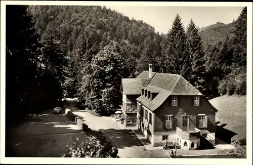 Ak Sulzburg im Breisgau Hochschwarzwald, Blick auf das Waldkurhaus