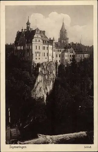 Ak Sigmaringen an der Donau Baden Württemberg, Schloss