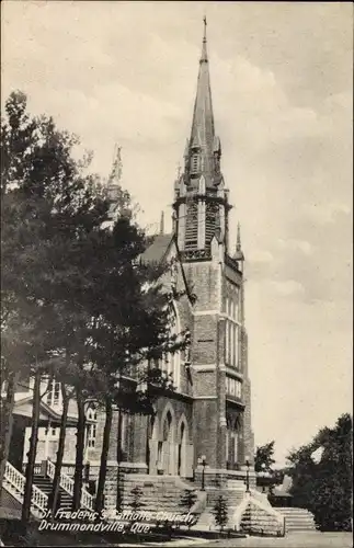 Ak Drummondville Québec Kanada, St. Frederic's Catholic Church