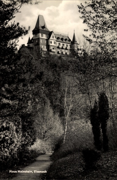 Ak Lutherstadt Eisenach In Thuringen Haus Hainstein Nr 1657591