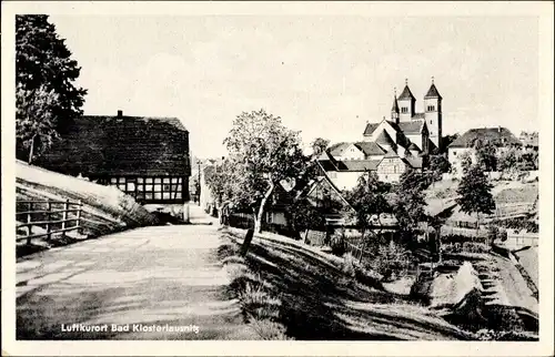 Ak Bad Klosterlausnitz in Thüringen, Teilansicht vom Ort