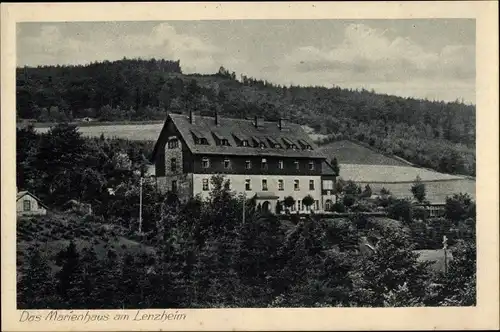 Ak Szklarska Poręba Schreiberhau Riesengebirge Schlesien, Das Marienhaus am Lenzheim