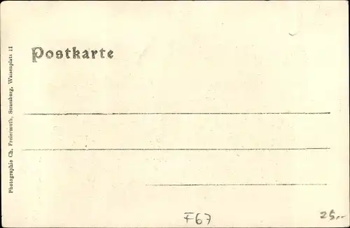 Ak Cronenbourg Kronenburg Elsass Bas Rhin, Fahnenweihe des kath. Männervereins 1904