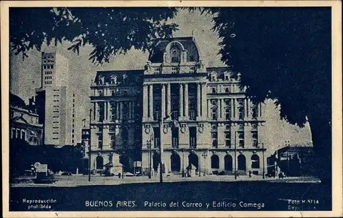 Ak Buenos Aires Argentinien, Palacio del Correo y Edifico Comega