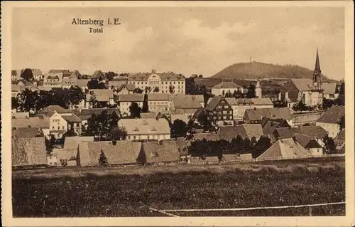 Ak Altenberg im Osterzgebirge, Blick auf den Ort