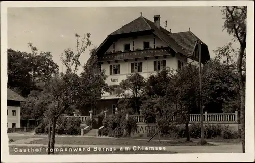 Foto Ak Bernau im Kreis Rosenheim Oberbayern, Gasthof Kampenwand