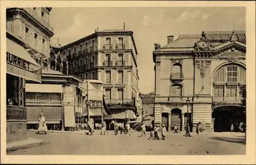 Ak Constantine Algerien, Carrefour de la Place de la Breche