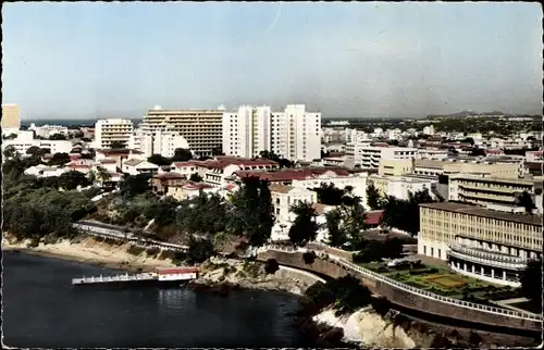 Ak Dakar Senegal, Le Cercle des Officiers et la Corniche, Hochhäuser