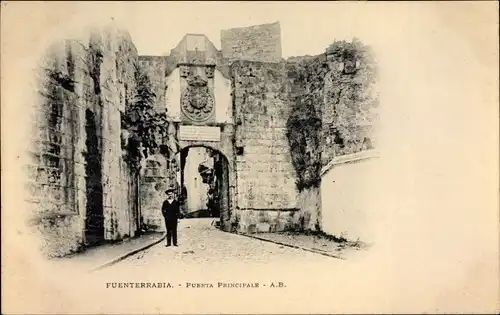 Ak Fuenterrabia Baskenland, Puerta Principale, Haupttor