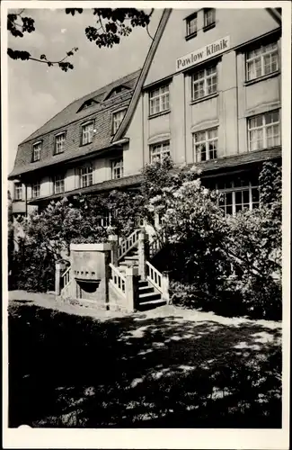 Foto Ak Augustusburg im Erzgebirge, Ansicht der Pawlow Klinik