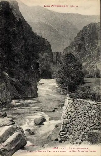 Ak Andorra, Gorges du Grand Valira en Amont de San Julia de Loria