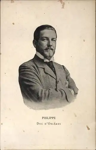 Ak Louis Philippe Albert d’Orléans, comte de Paris, Enkel des Königs Ludwig Philipp
