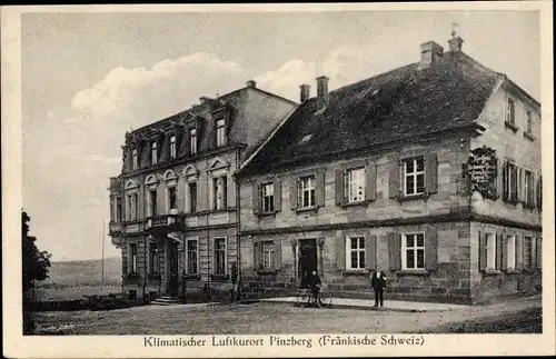 Ak Pinzberg in Oberfranken, Kurhotel zur Terrasse, Bes. Zametzer Thurn