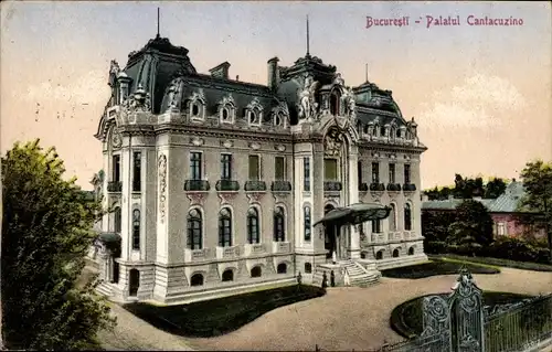 Ak București Bukarest Rumänien, Palatul Cantacuzino