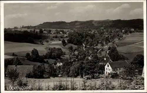Ak Lückendorf Oybin in Sachsen, Blick auf Ortschaft und Umgebung