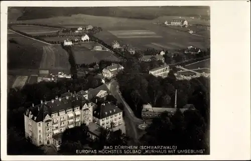 Ak Bad Dürrheim im Schwarzwald Baar Kreis, Kurhaus mit Umgebung