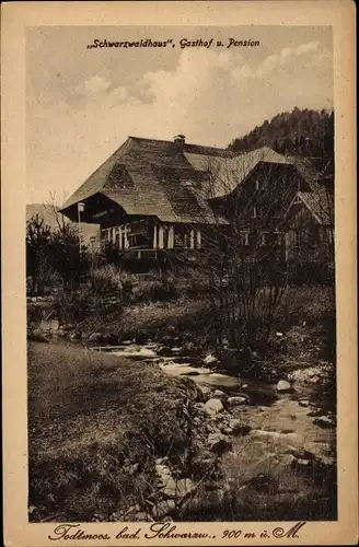 Ak Todtmoos im Hochschwarzwald, Blick auf Gasthof Pension Schwarzwaldhaus