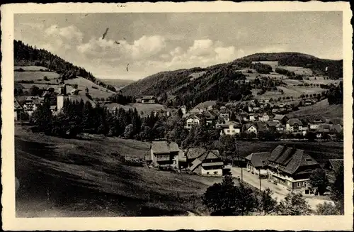 Ak Todtmoos im Hochschwarzwald, Blick auf Ortschaft und Umgebung vom Westen