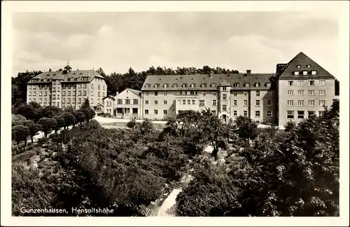 Ak Gunzenhausen im Fränkischen Seenland, Partie an der Hensoltshöhe