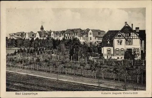 Ak Bad Lippspringe im Kreis Paderborn, Blick zum Kaiserin Auguste Victoria Stift