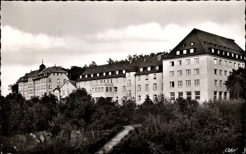 Ak Gunzenhausen im Fränkischen Seenland, Blick zur Hensoltshöhe, Wald