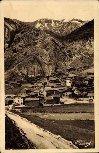 Ak Canillo Valls d'Andorra, Ansicht der Ortschaft