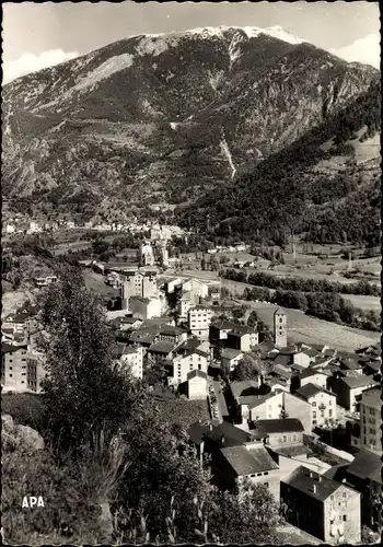 Ak Escaldes-Engordany Andorra, Gesamtansicht des Ortes