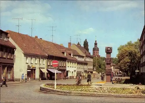 Ak Spremberg in Brandenburg, Partie auf der Clara Zetkin Straße