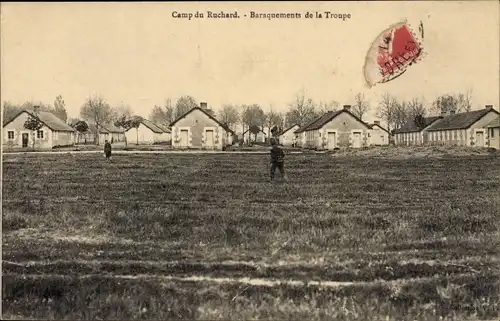 Ak Ruchard Indre et Loire, Baraquements de la Troupe, Wohnhäuser der Soldaten