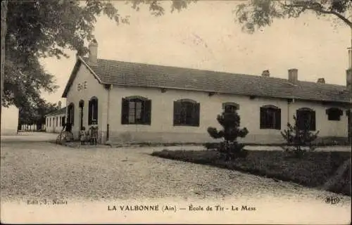 Ak La Valbonne Ain, Ecole de Tir, Le Mess