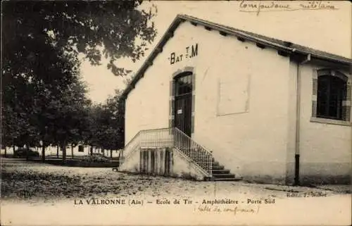 Ak La Valbonne Ain, Ecole de Tir, Amphitheatre, Porte Sud