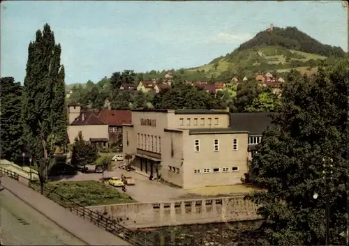 Ak Bad Blankenburg im Kreis Saalfeld Rudolstadt, Blick auf die Stadthalle