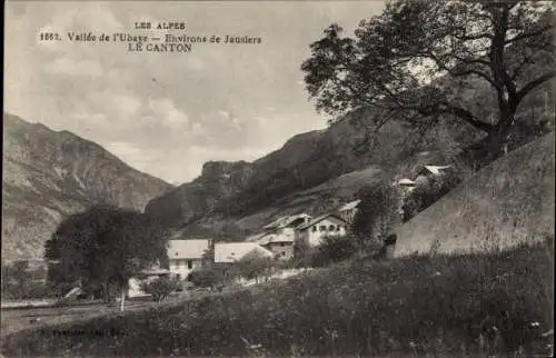 Ak Jausiers Alpes de Haute Provence, Vallée de l'Ubaye, Environs de Jausiers, Le Canton