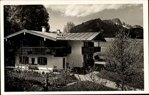 Ak Schönau am Königssee, Gartenpartie am Haus Bienenheim