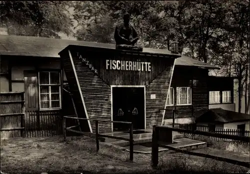 Ak Ückeritz in Mecklenburg Vorpommern, Tanzbar Fischerhütte