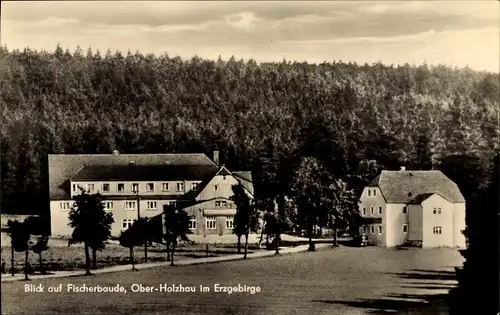 Ak Holzhau Rechenberg Bienenmühle Erzgebirge, Blick auf Fischerbaude, Ober Holzhau