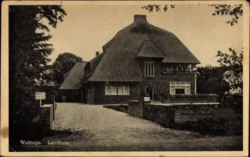 Ak Wolvega Weststellingwerf Friesland, Landhuis, Landhaus