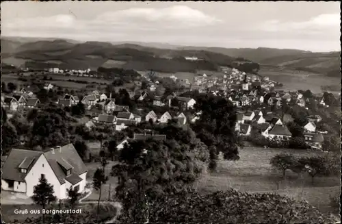 Ak Bergneustadt im Bergischen Land, Gesamtansicht von Ort und Umgebung