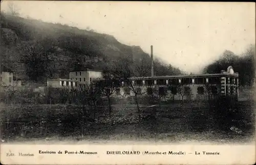 Ak Dieulouard Lothringen Meurthe et Moselle, La Tannerie, Environs de Point à Mousson