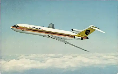Ak Passagierflugzeug, Continental Airlines, Boeing 727 Trijet