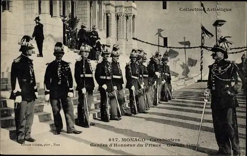 Ak Monaco, Carabiniers, Gardes d'Honneur du Prince, Grande tenue
