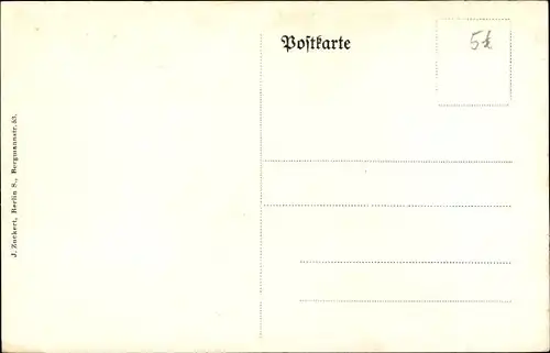 Künstler Ak Zuckert, J., Berlin Neukölln Rixdorf, Bilder aus den ältesten Teilen im Jahre 1908