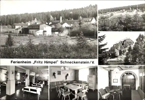 Ak Schneckenstein Tannenbergsthal Muldenhammer im Vogtland, Ferienheim Fritz Himpel