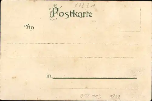 Kleeblatt Litho Breitenborn Rochlitz an der Mulde, Gasthof, Schule, Kirche, Pfarre, Rochlitzer Berg