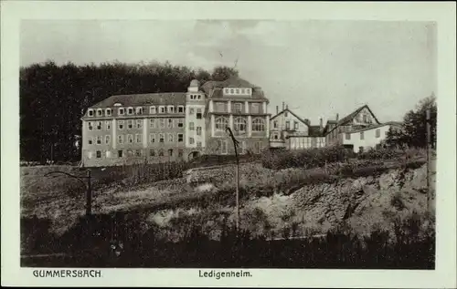 Ak Gummersbach im Oberbergischen Kreis, Ansicht vom Ledigenheim