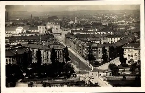 Ak Hradec Králové Königgrätz Stadt, Celkovy pohled, Totalansicht der Stadt