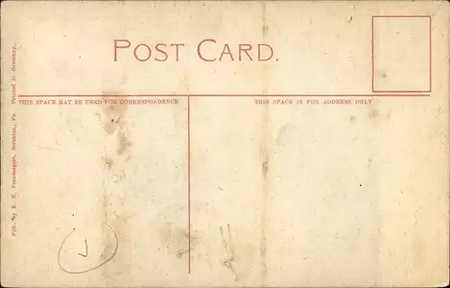 Ak Scranton Pennsylvania USA, Post Office, Blick auf die Post