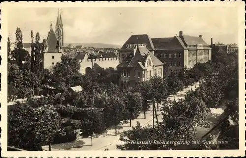 Ak Wiener Neustadt in Niederösterreich, Detailansicht